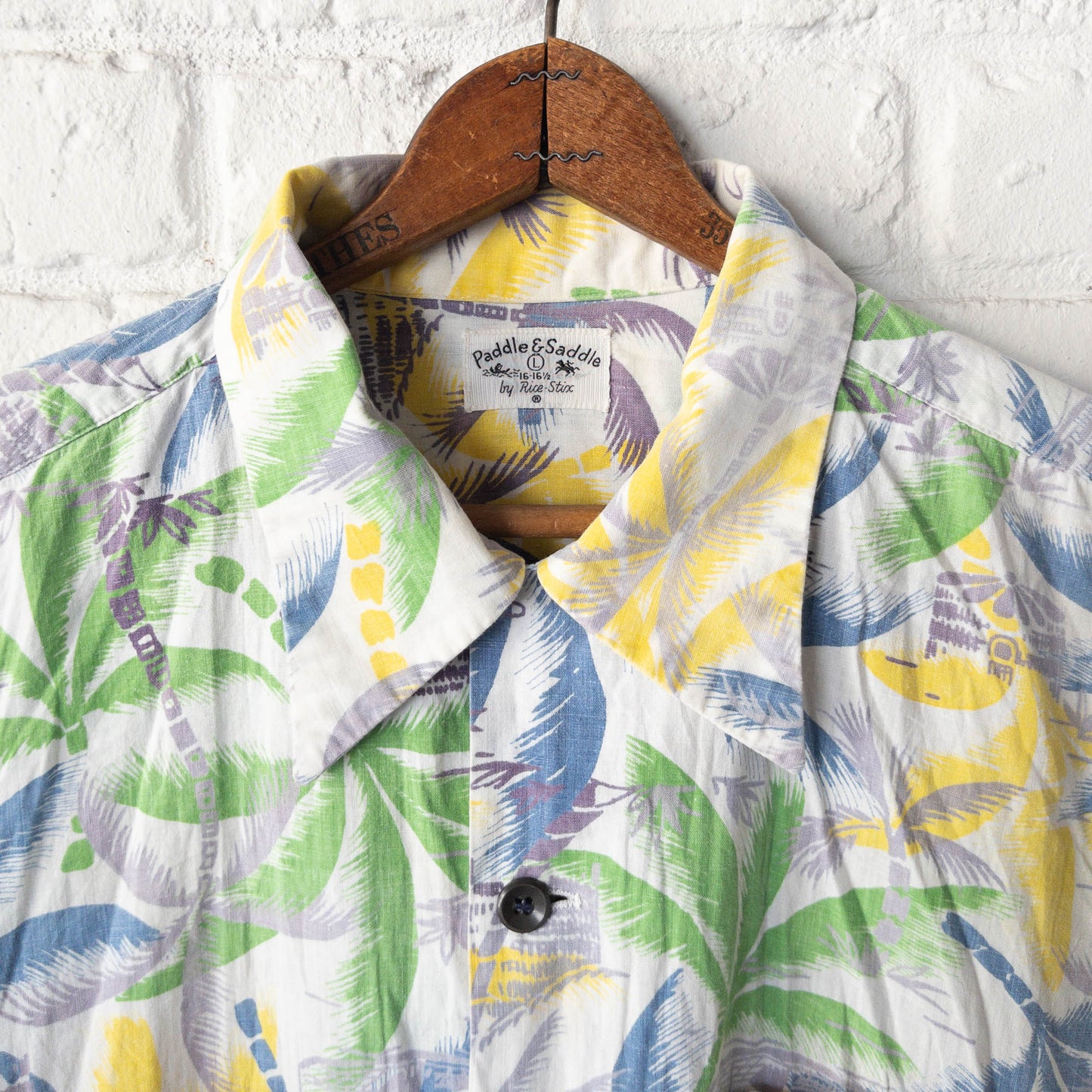 PADDLE&SADDLE SHORT SLEEVE SHIRTS 40'S VINTAGE