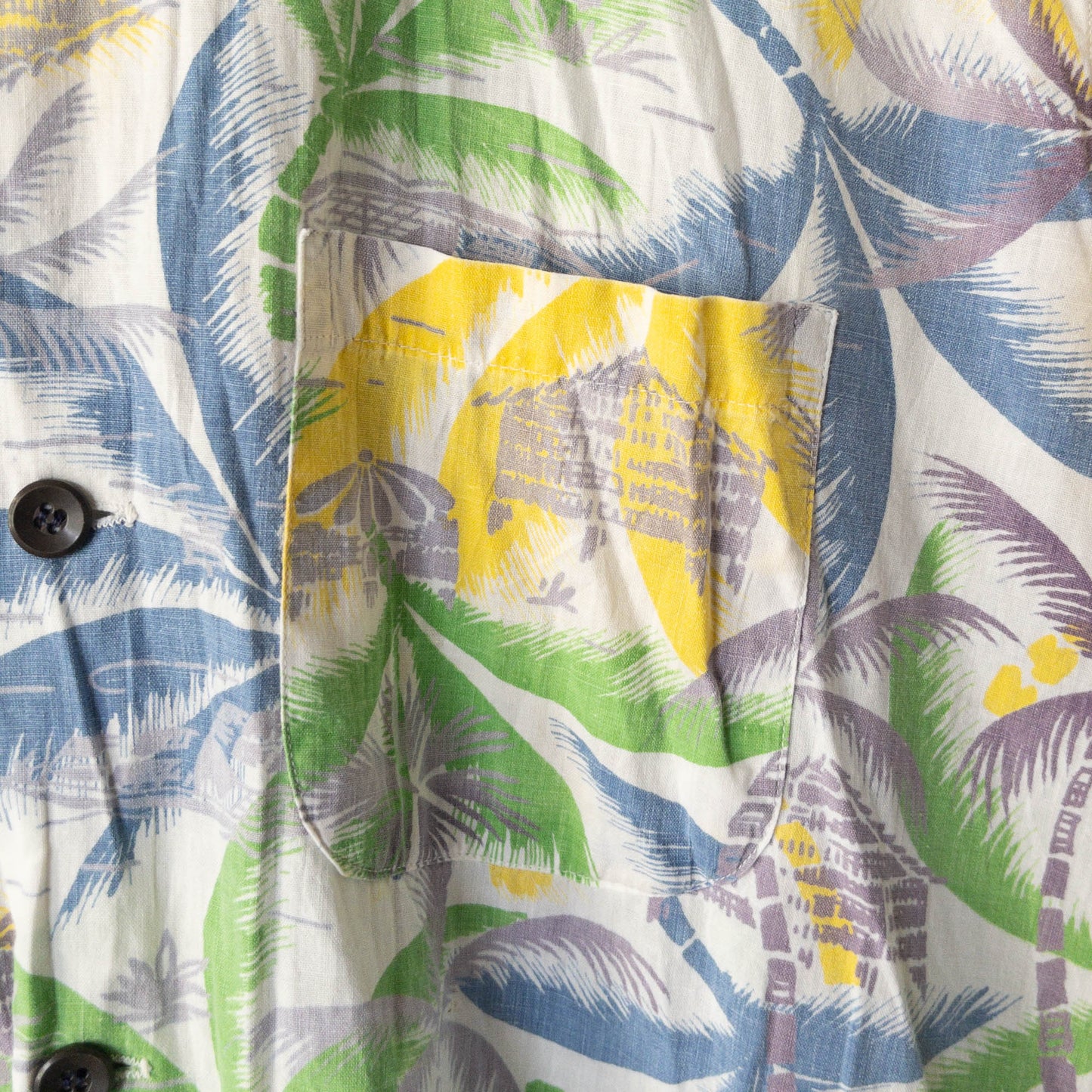 PADDLE&SADDLE SHORT SLEEVE SHIRTS 40'S VINTAGE