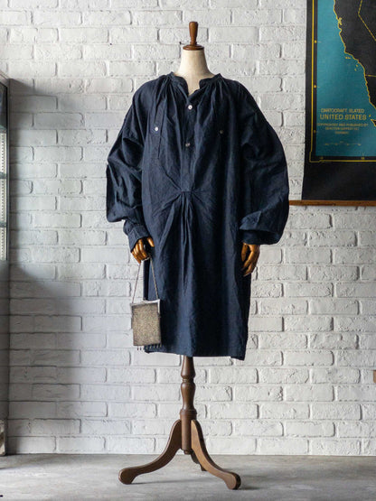 FRENCH SHEPERD'S LINEN SMOCK 1900'S VINTAGE Var.2