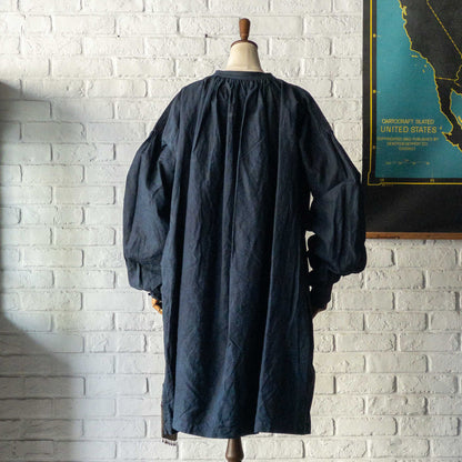 FRENCH SHEPERD'S LINEN SMOCK 1900'S VINTAGE Var.2