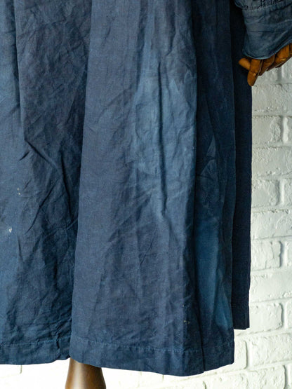 FRENCH SHEPERD'S LINEN SMOCK 1900'S VINTAGE Var.2