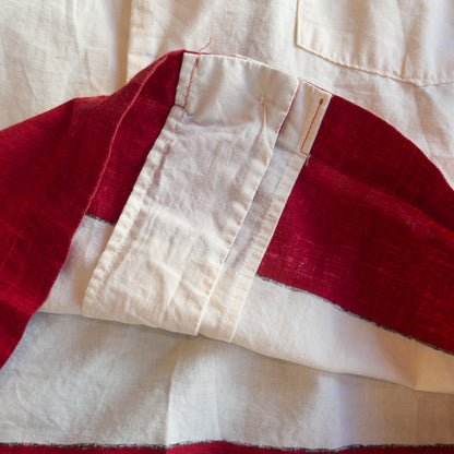 KAUFMANN'S SHIRT-JAC SLEEPWEAR DYED INK PRINT VINTAGE 40'S