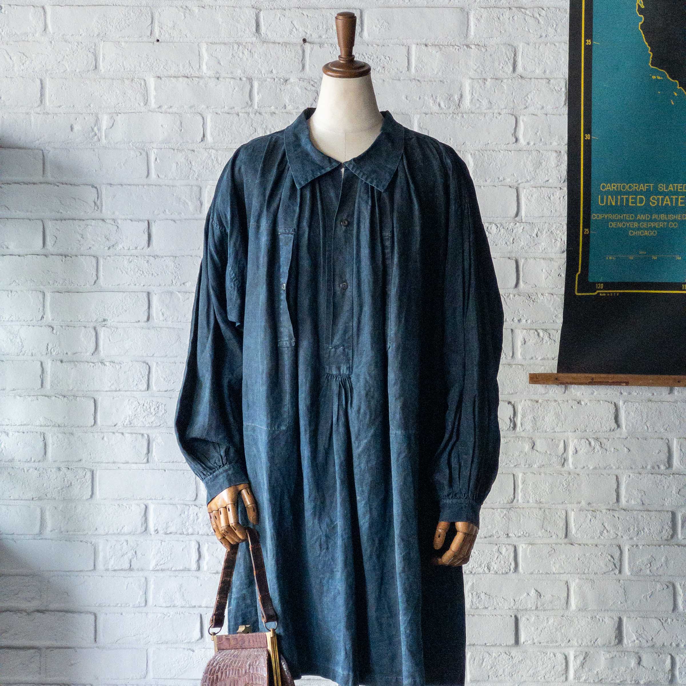 FRENCH SHEPERD'S LINEN SMOCK 1900'S VINTAGE Var.1 – WANDERER