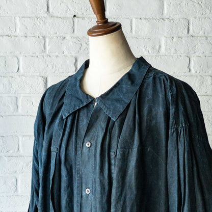 FRENCH SHEPERD'S LINEN SMOCK 1900'S VINTAGE Var.1