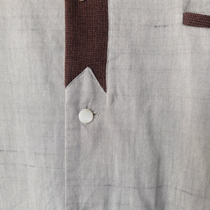 HAP GARMAN COTTON/SILK BOX RESORT SHIRTS VINTAGE 50'S