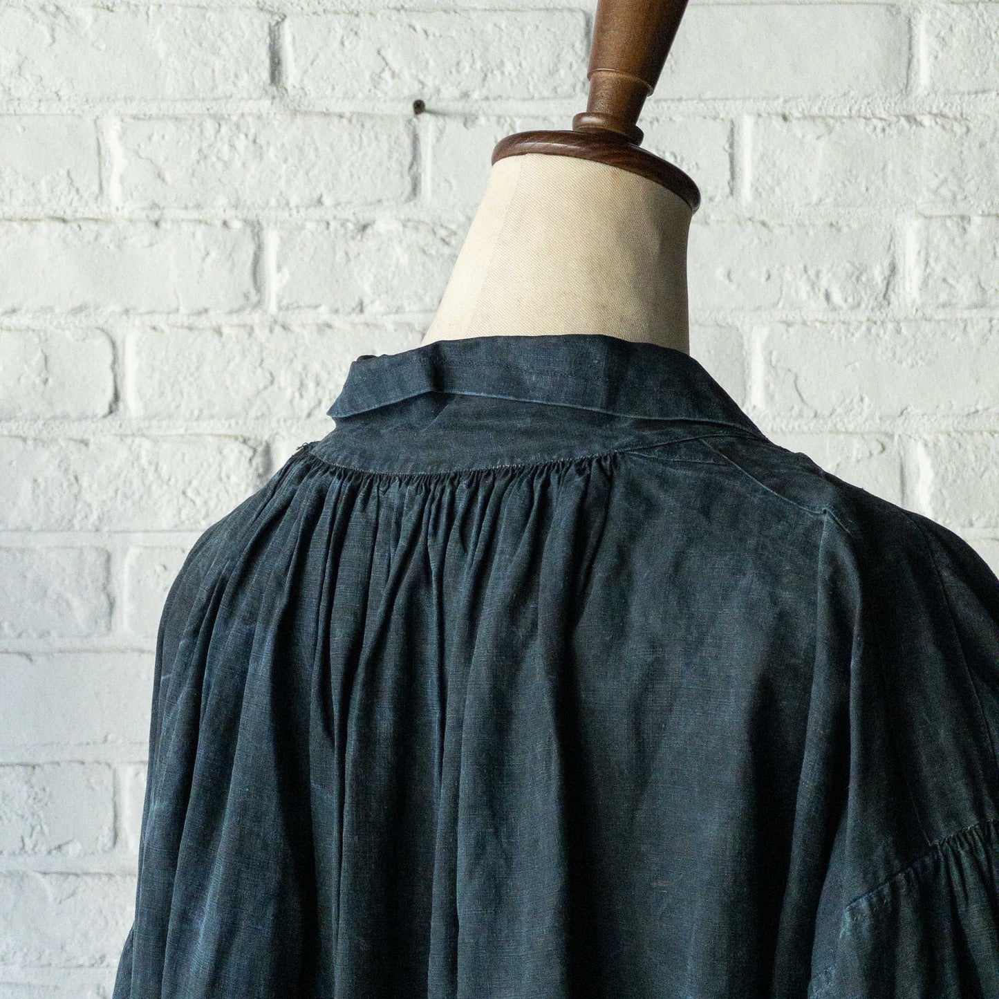 FRENCH SHEPERD'S LINEN SMOCK 1900'S VINTAGE Var.1