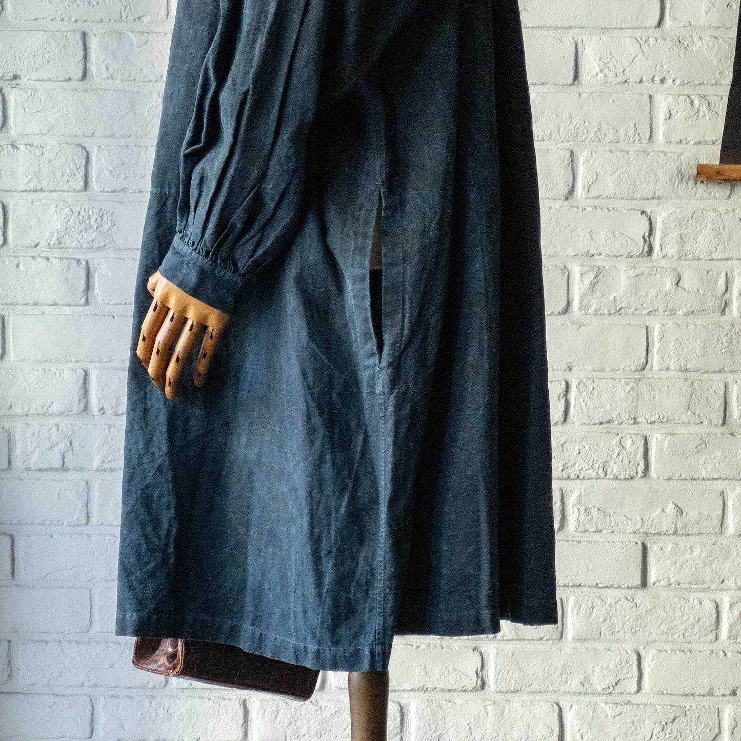 FRENCH SHEPERD'S LINEN SMOCK 1900'S VINTAGE Var.1