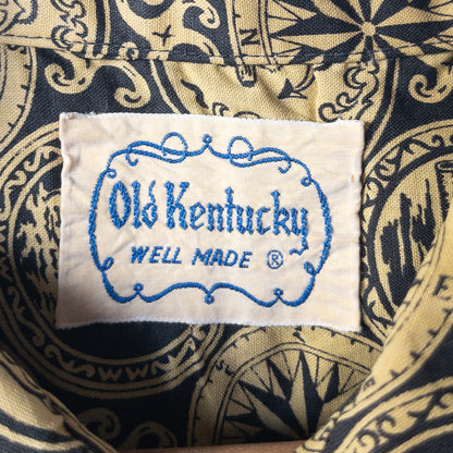 OLD KENTUCKY OPEN COLOR LONG SLEEVESHIRTS 50'S ALMOST DEAD STOCK