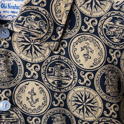 OLD KENTUCKY OPEN COLOR LONG SLEEVESHIRTS 50'S ALMOST DEAD STOCK