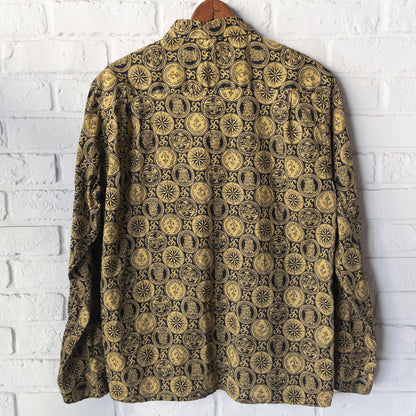 OLD KENTUCKY OPEN COLOR LONG SLEEVESHIRTS 50'S ALMOST DEAD STOCK
