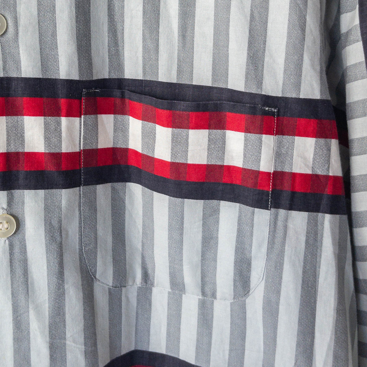 RIGGS STRIPE CHECK SHIRTS 50'S VINTAGE