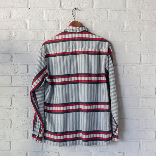 RIGGS STRIPE CHECK SHIRTS 50'S VINTAGE