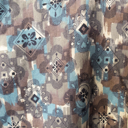 TOWNCRAFT PENNEY'S  B.D. BATIK/FINE PETTERN PULLOVER SHIRTS 50-60'S VINTAGE