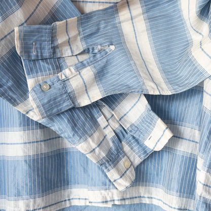 PENNY'S TOWN COTTON/SILK LONGSLEEVE SHIRTS 50'S ALMOST DEAD STOCK