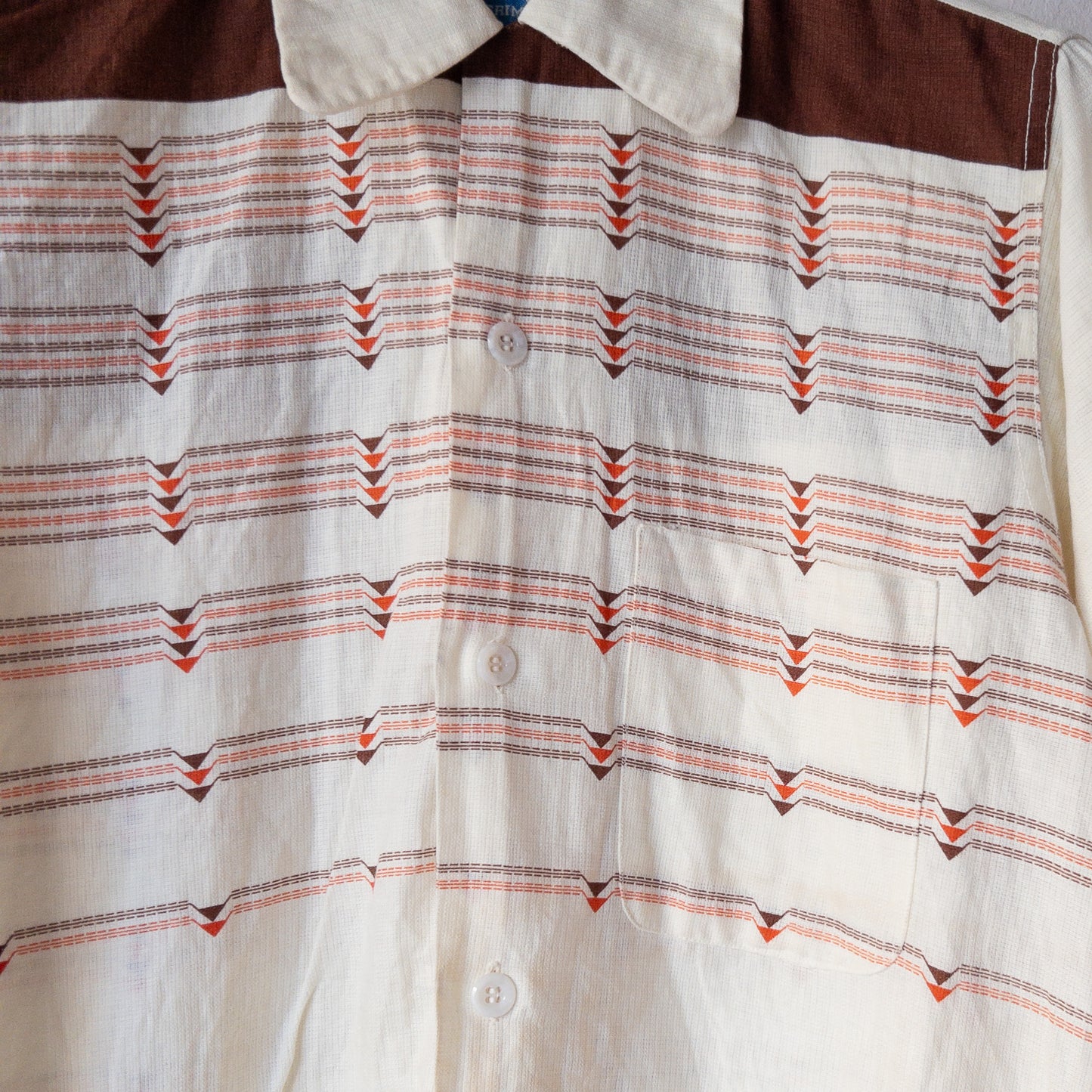 PILGRIM ROCABILLY STRIPE LONGSLEEVE SHIRTS 40-50'S DEAD STOCK
