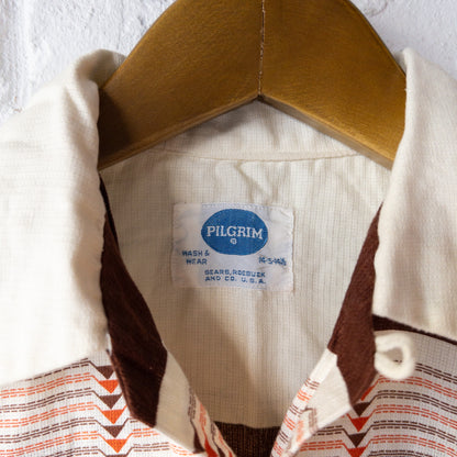 PILGRIM ROCABILLY STRIPE LONGSLEEVE SHIRTS 40-50'S DEAD STOCK