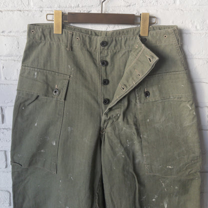 USMC P-44 HBT UTILITY TROUSERS VINTAGE