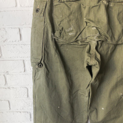 USMC P-44 HBT UTILITY TROUSERS VINTAGE