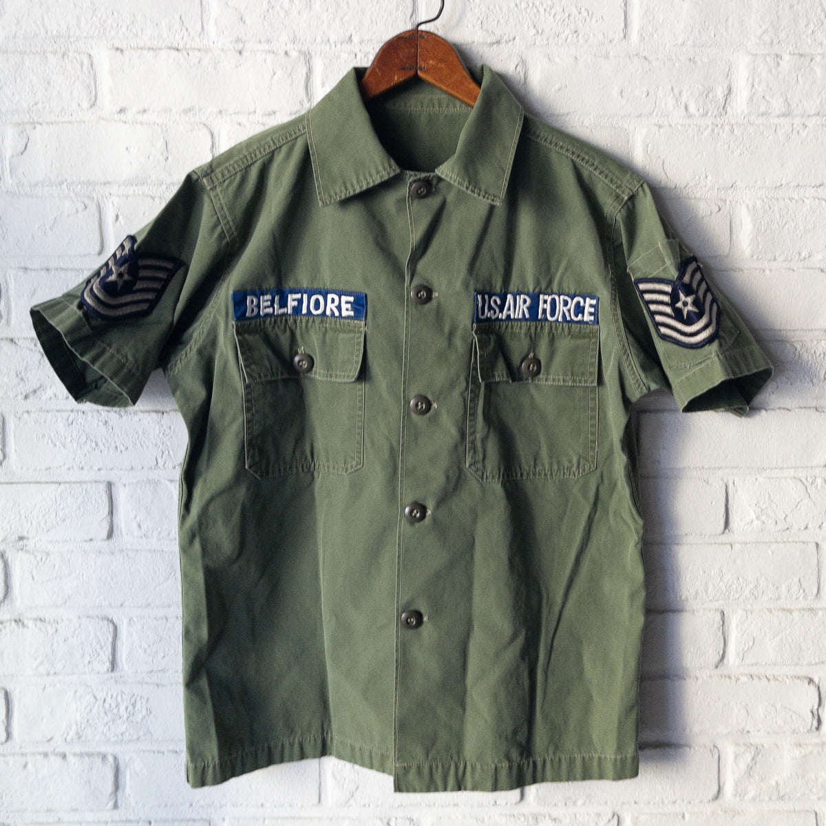1961 VIETNAM U.S.AIR FORCE UTILITY SHIRTS POPLIN VINTAGE – WANDERER
