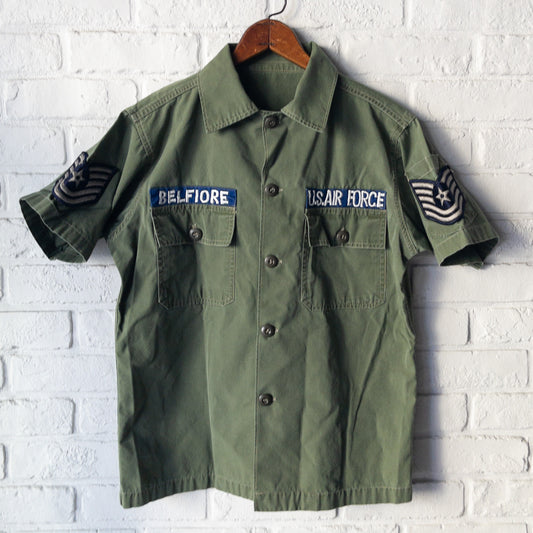 1961 VIETNAM U.S.AIR FORCE UTILITY SHIRTS POPLIN VINTAGE