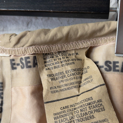 US ARMY ECWACS GEN1 GOATEX PANTS (S-SHORT) MINT