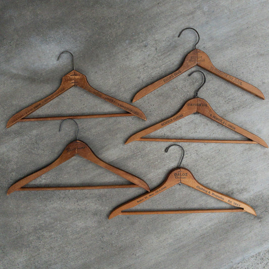 VINTAGE ADVERTISING WOOD HANGER ④