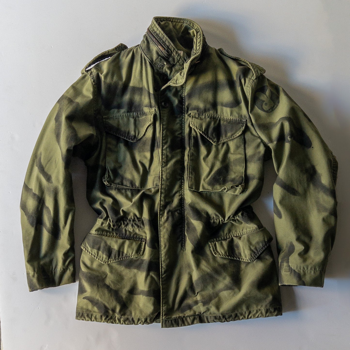 SHANANA MIL “GYPSY” TIGER STRIPE M65 FIELD JACKET ①