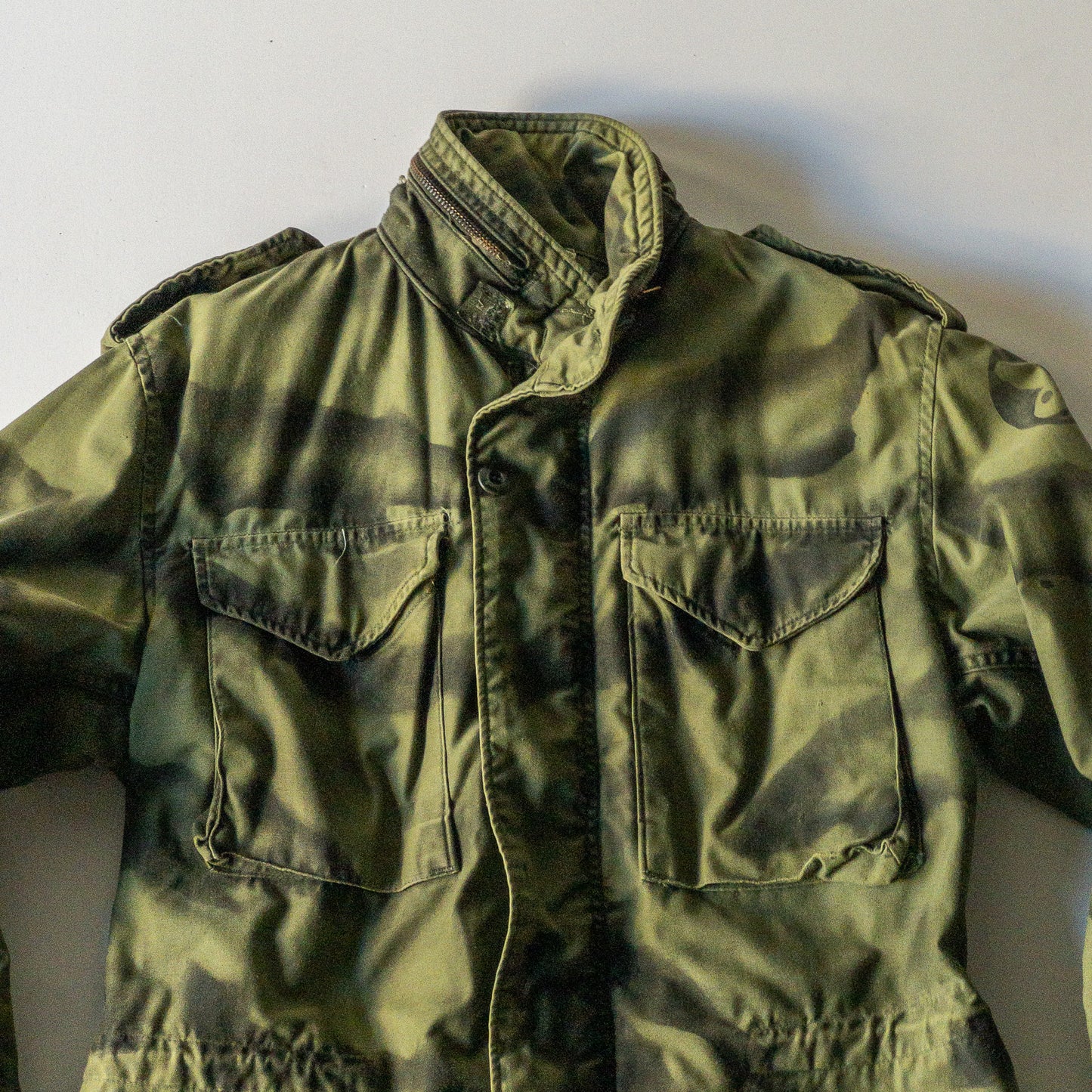 SHANANA MIL “GYPSY” TIGER STRIPE M65 FIELD JACKET ①