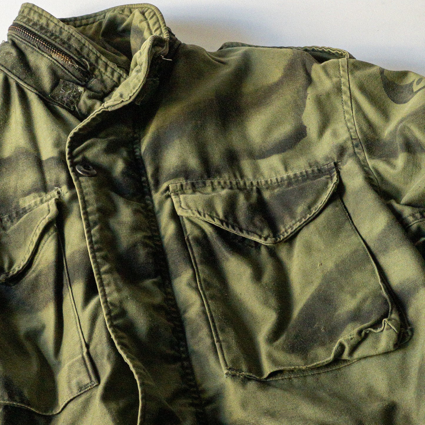 SHANANA MIL “GYPSY” TIGER STRIPE M65 FIELD JACKET ①