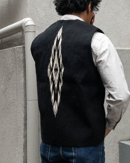TRUJILLO’S CHIMAYO VEST BLACK *EXCLUSICVE