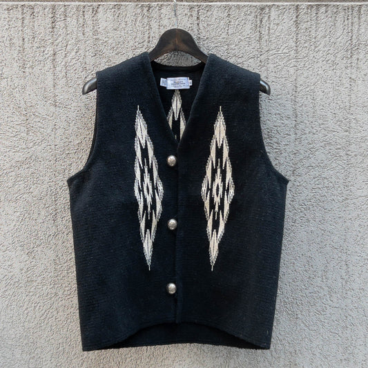 TRUJILLO’S CHIMAYO VEST BLACK *EXCLUSICVE