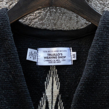 TRUJILLO’S CHIMAYO VEST BLACK *EXCLUSICVE