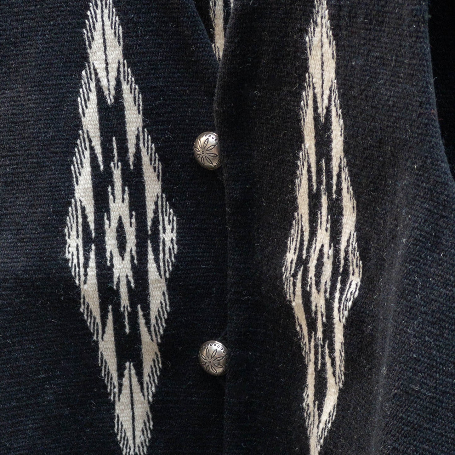 TRUJILLO’S CHIMAYO VEST BLACK *EXCLUSICVE