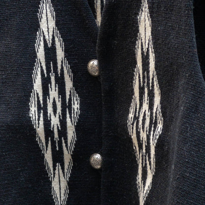 TRUJILLO’S CHIMAYO VEST BLACK *EXCLUSICVE