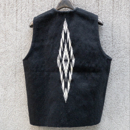 TRUJILLO’S CHIMAYO VEST BLACK *EXCLUSICVE