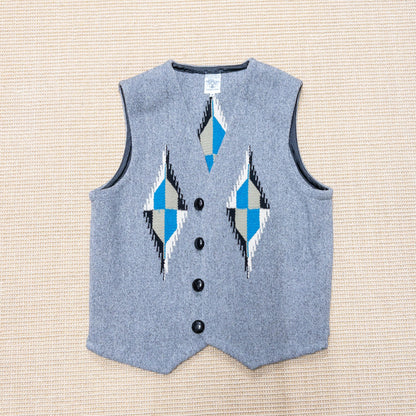 ORTEGA’S CHIMAYO VEST GRAY (38)