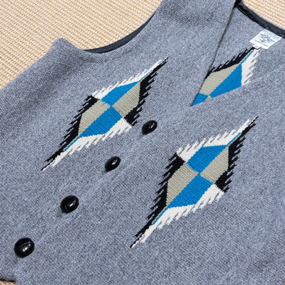 ORTEGA’S CHIMAYO VEST GRAY (38)