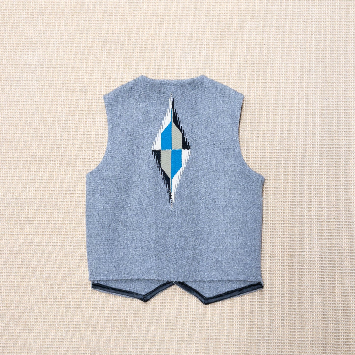 ORTEGA’S CHIMAYO VEST GRAY (38)