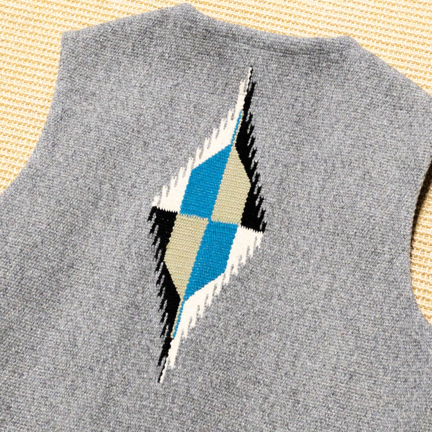 ORTEGA’S CHIMAYO VEST GRAY (38)