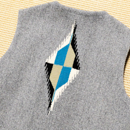 ORTEGA’S CHIMAYO VEST GRAY (38)