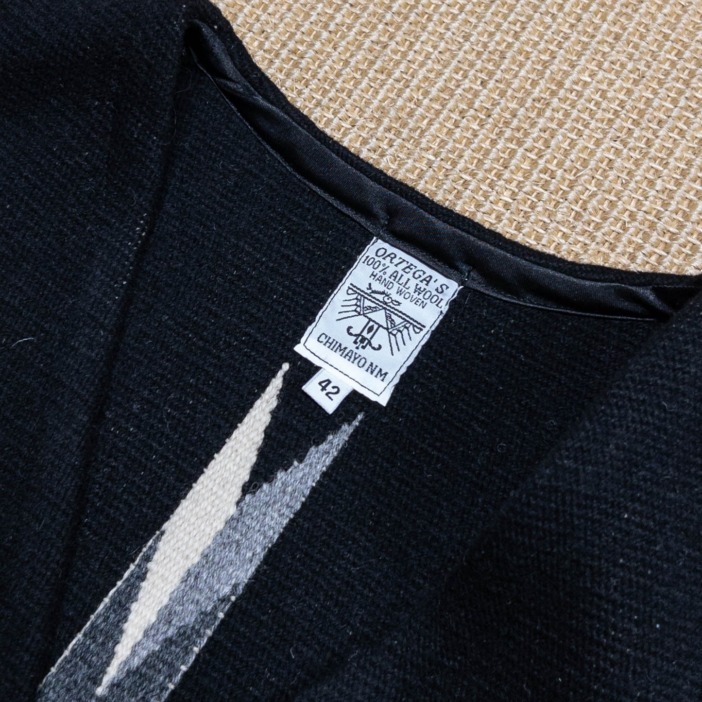 ORTEGA’S CHIMAYO VEST BLACK (42)