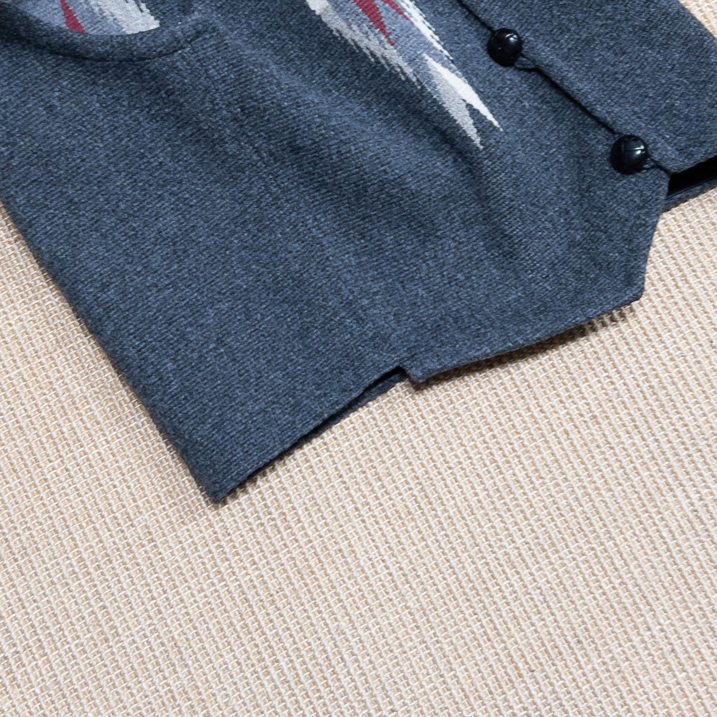 ORTEGA’S CHIMAYO VEST DARK GRAY (40)