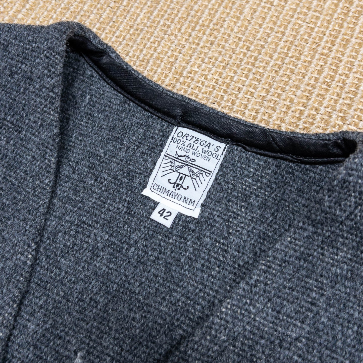 ORTEGA’S CHIMAYO VEST BOX GRAY (42)