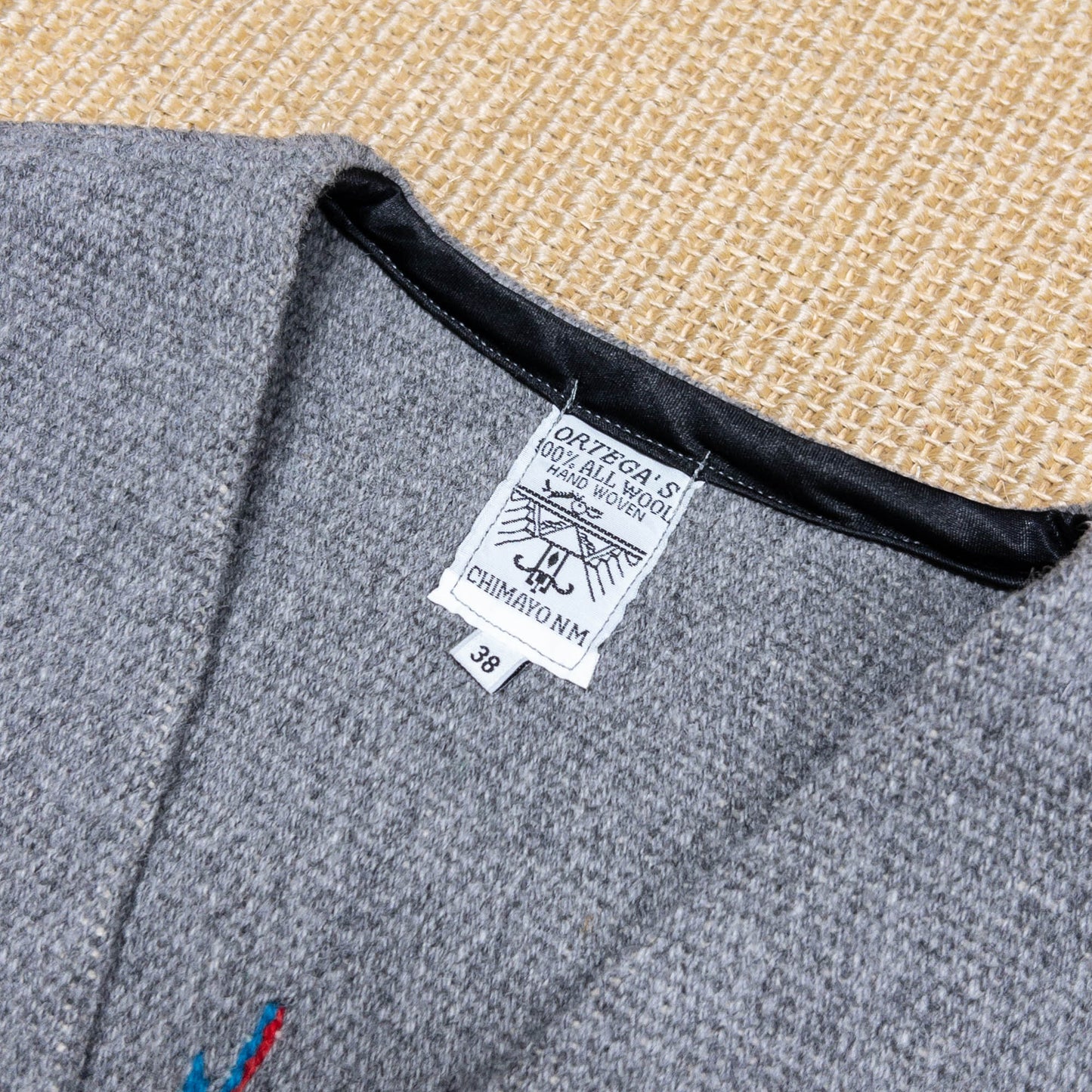 ORTEGA’S CHIMAYO VEST BOX GRAY (38) Var.2