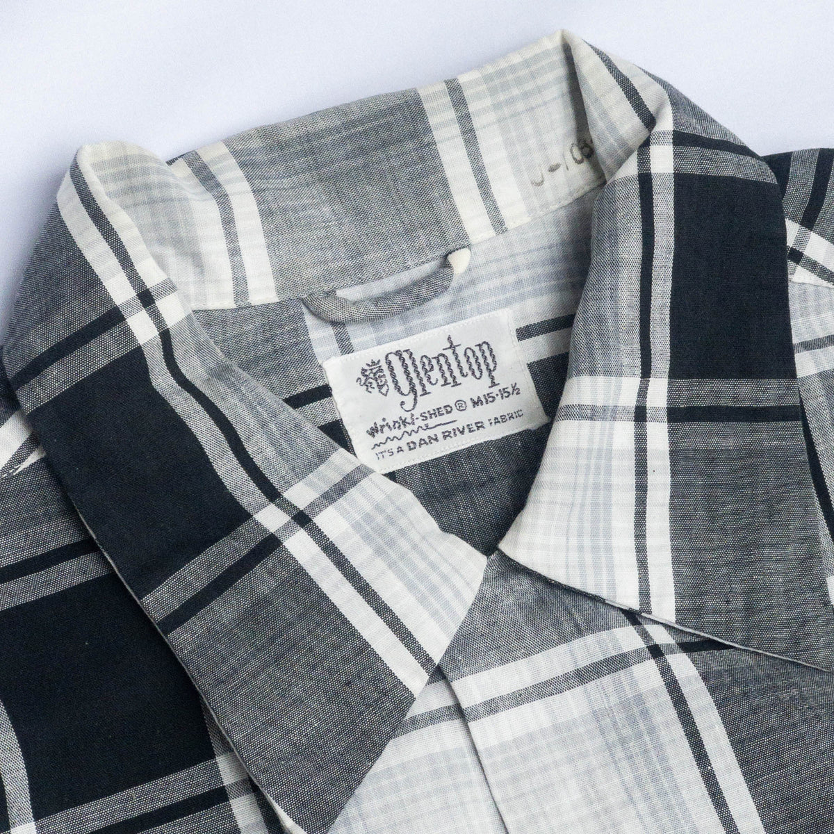 GLENTOP ROCKABILLY CHECK SHIRTS 50'S VINTAGE