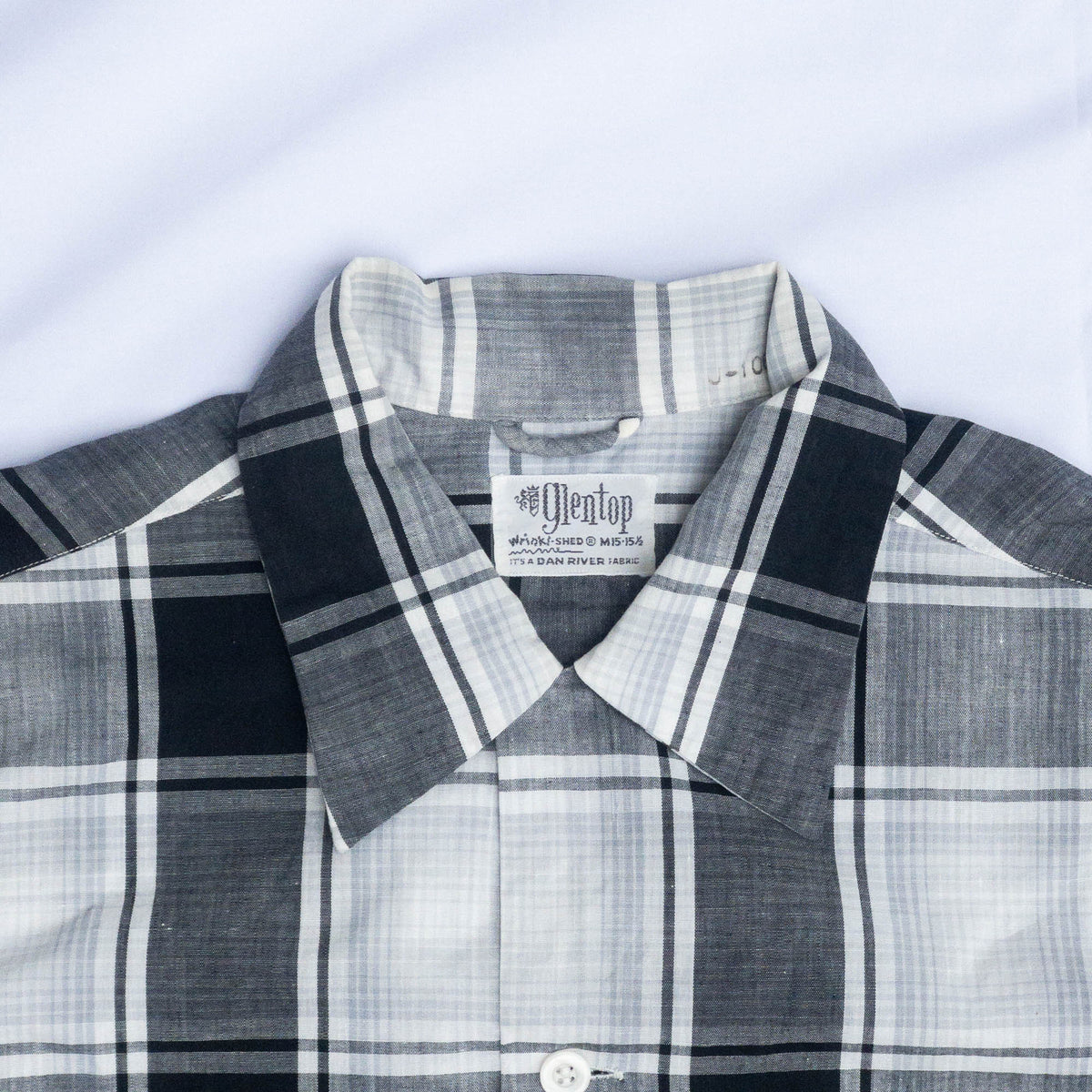 GLENTOP ROCKABILLY CHECK SHIRTS 50'S VINTAGE