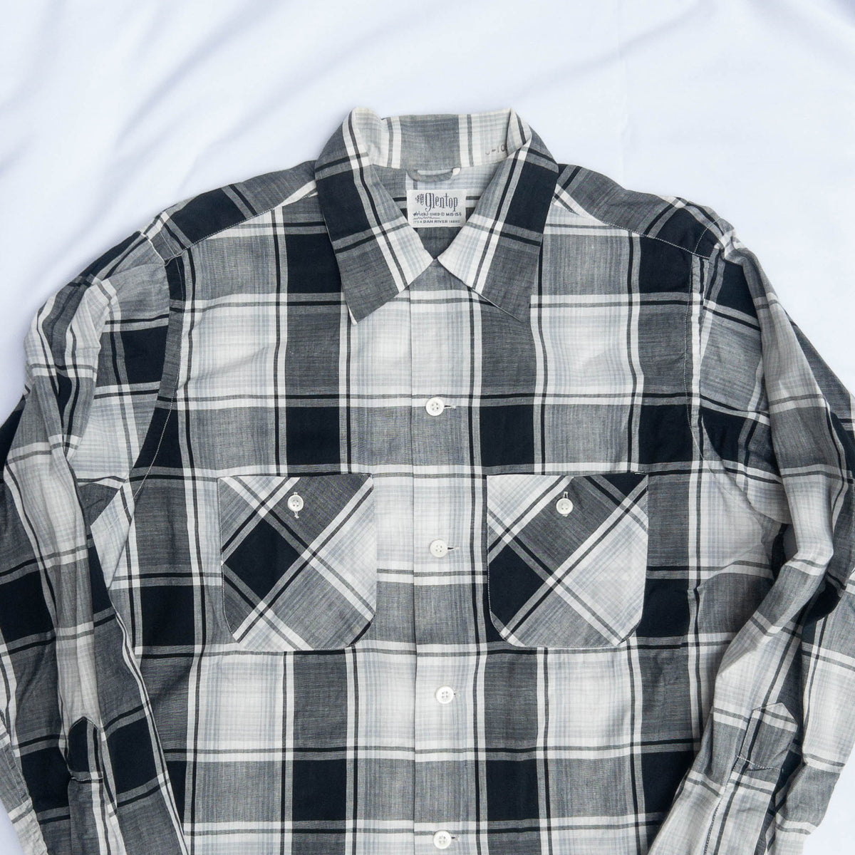 GLENTOP ROCKABILLY CHECK SHIRTS 50'S VINTAGE