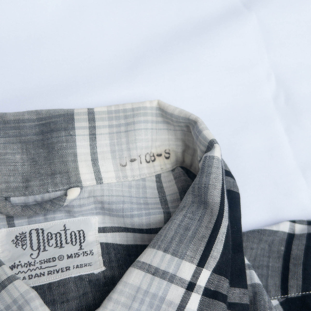 GLENTOP ROCKABILLY CHECK SHIRTS 50'S VINTAGE