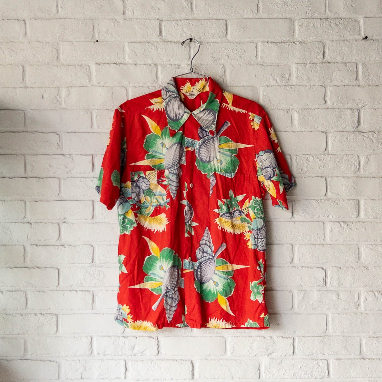 BLAND SPORTSWEAR HAWAIIAN SHORT SLEEVE SHIRTS 50'S VINTAGE