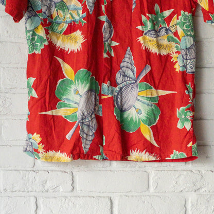 BLAND SPORTSWEAR HAWAIIAN SHORT SLEEVE SHIRTS 50'S VINTAGE
